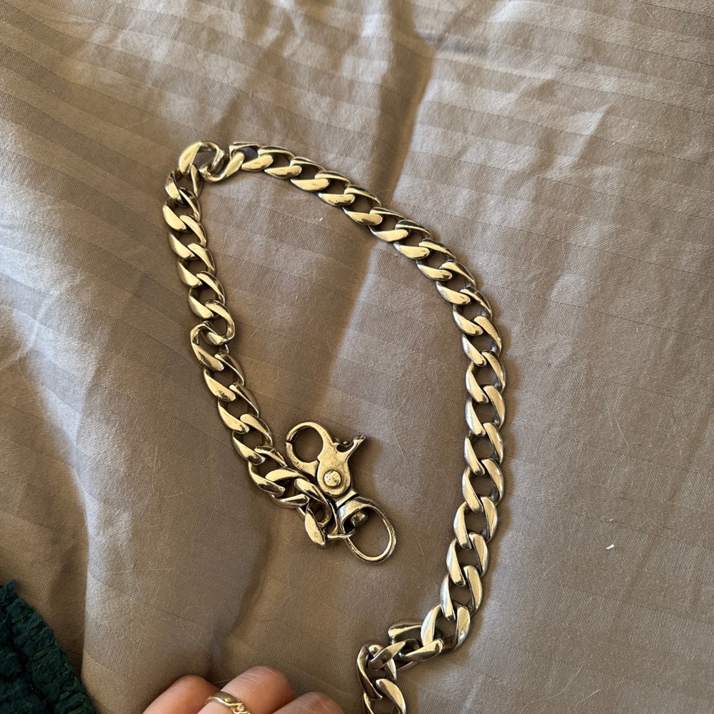 Chunky Silver Chain Necklace